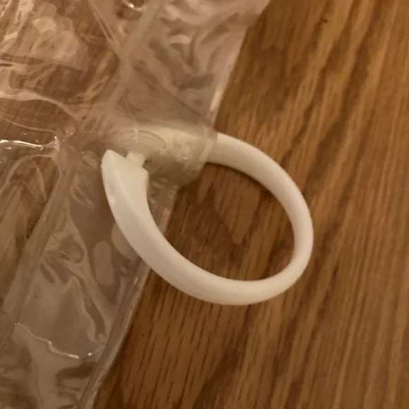 Shower Curtain Music Notes Piano Keys Roses Plastic with Set of White Hooks VGUC - Picture 3 of 8